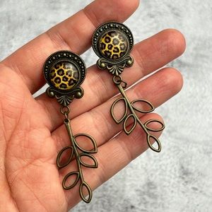 Dangly Plugs for Stretched Ears, Earrings Gauges, Body Jewely